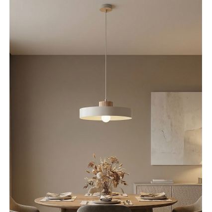 Pendelleuchte KIVI mit Kabel 1xE27/15W/230V weiß