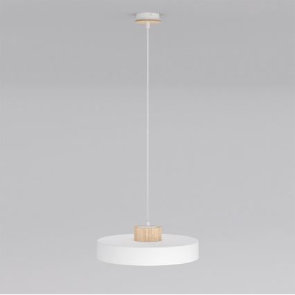 Pendelleuchte KIVI mit Kabel 1xE27/15W/230V weiß
