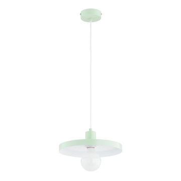 Pendelleuchte LITO mit Kabel 1xE27/15W/230V, mintfarben