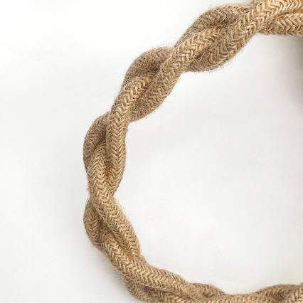 Pendelleuchte LOOMIS 3xE27/15W/230V 130 cm Beige/Eiche