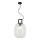 Pendelleuchte LUCY an Kabel, 1xE27/40W/230V, schwarz