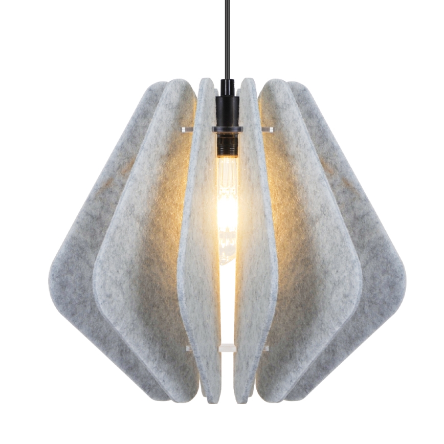 Pendelleuchte MARGARET, 1xE27/40W/230V, grau