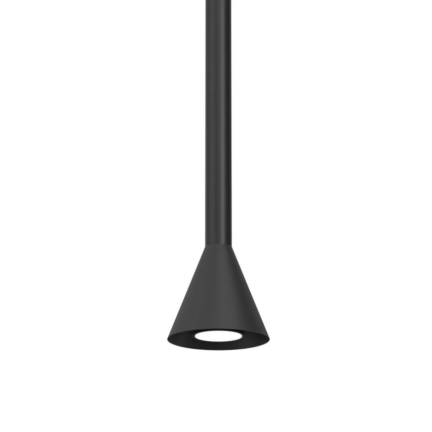Pendelleuchte MAZZO mit Kabelaufhängung 1xGU10/8W/230V schwarz