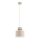 Pendelleuchte mit Kabel ASLI 1xE27/15W/230V beige