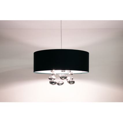 Pendelleuchte mit Kabel BUBBLE 1xE27/60W/230V Ø 40 cm grün