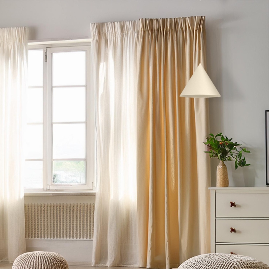 Pendelleuchte mit Kabel CAPITAL 1xGX53/15W/230V, Ø 32 cm, cremefarben