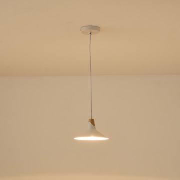 Pendelleuchte mit Kabel CHROMA 1xG9/15W/230V weiß