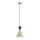 Pendelleuchte mit Kabel ENTORI 1xE27/15W/230V beige/grün