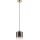 Pendelleuchte mit Kabel LIAH 1xE27/15W/230V gold/rauchbraun