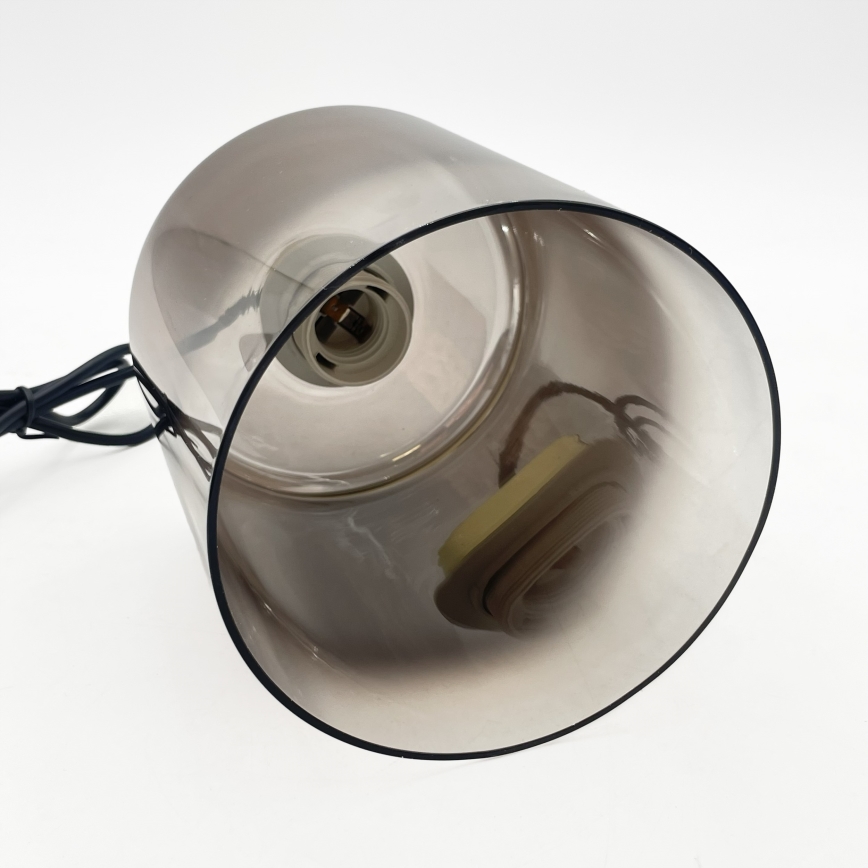 Pendelleuchte mit Kabel LIAH 1xE27/15W/230V gold/rauchbraun