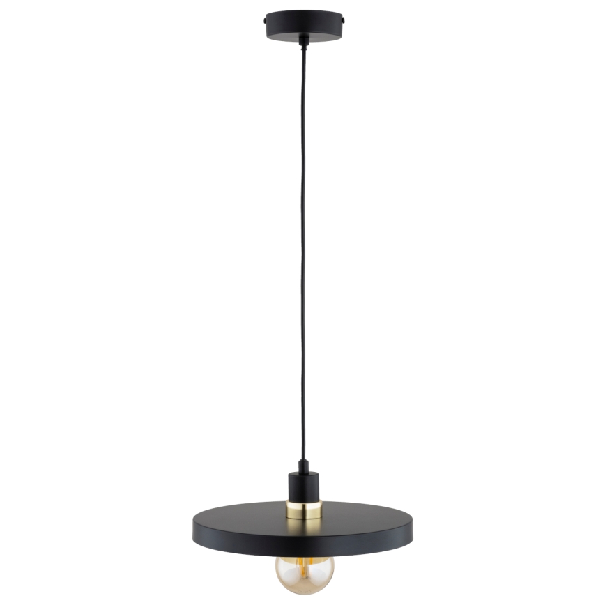 Pendelleuchte mit Kabel LITO 1xE27/15W/230V schwarz