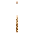 Pendelleuchte mit Kabel MARLEY 1xGU10/30W/230V goldfarben