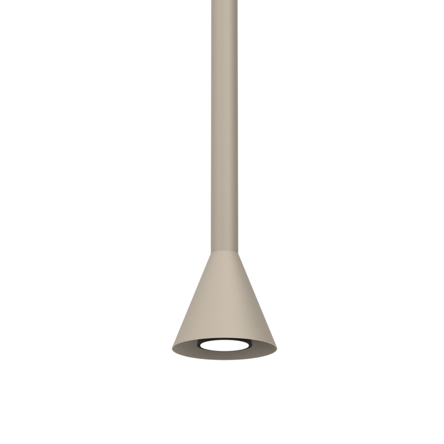 Pendelleuchte mit Kabel MAZZO 1xGU10/8W/230V beige