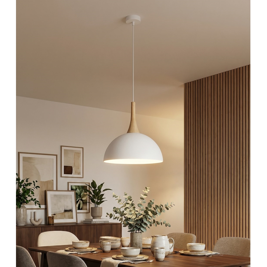Pendelleuchte mit Kabel NAUTICA 1xGX53/12W/230V weiß