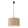Pendelleuchte mit Kabel NEVIA 1xE27/15W/230V Ø 40 cm taupe