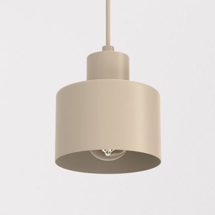 Pendelleuchte mit Kabel PARKLA 1xE27/15W/230V beige