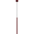 Pendelleuchte mit Kabel PASTELO 1xG9/8W/230V rot
