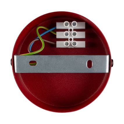 Pendelleuchte mit Kabel PIATTO 1xGX53/15W/230V Ø 35 cm weinrot