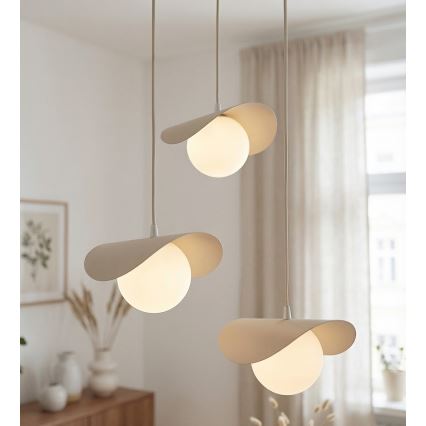 Pendelleuchte mit Kabel RITUAL 1xG9/8W/230V beige