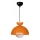 Pendelleuchte mit Kabel SALVA 1xE27/15W/230V orange