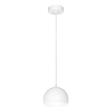 Pendelleuchte mit Kabel SOOL 1xE27/15W/230V Ø 15 cm weiß