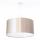 Pendelleuchte mit Kabel STRIPES 1xE27/60W/230V Ø 60 cm beige