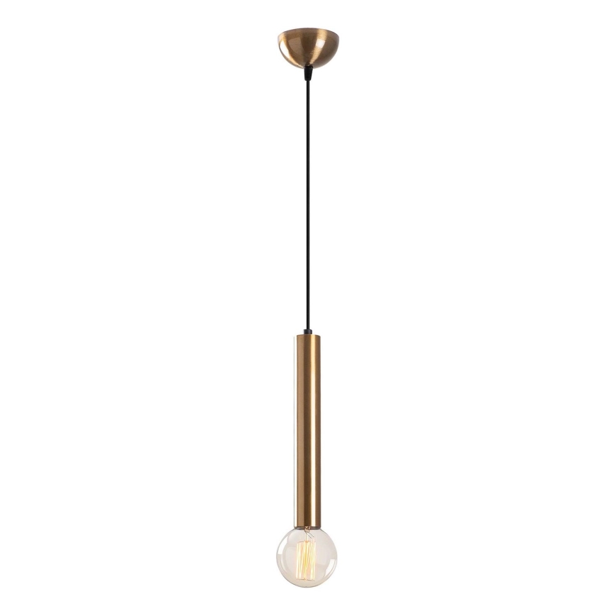 Pendelleuchte mit Kabel TEMPO 1xE27/40W/230V goldfarben
