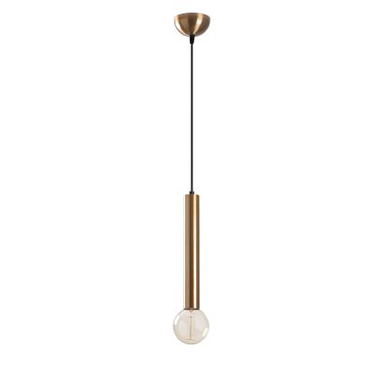 Pendelleuchte mit Kabel TEMPO 1xE27/40W/230V goldfarben