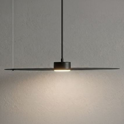Pendelleuchte mit Kabelaufhängung PIATTO 1xGX53/15W/230V Ø 55 cm, schwarz