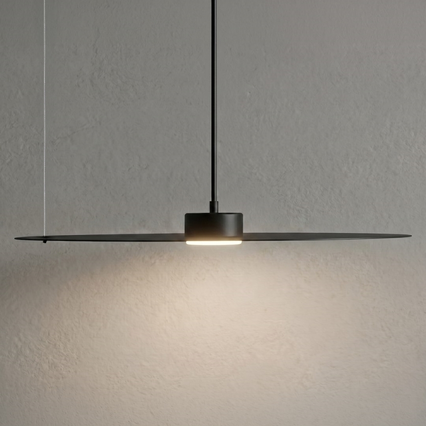 Pendelleuchte mit Kabelaufhängung PIATTO 1xGX53/15W/230V Ø 55 cm, schwarz