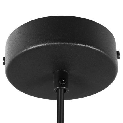 Pendelleuchte mit Kabelaufhängung PIATTO 1xGX53/15W/230V Ø 55 cm, schwarz