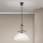 Pendelleuchte mit Kette RULA 1x E27/40W/230V Ø 35 cm weiß/bronze