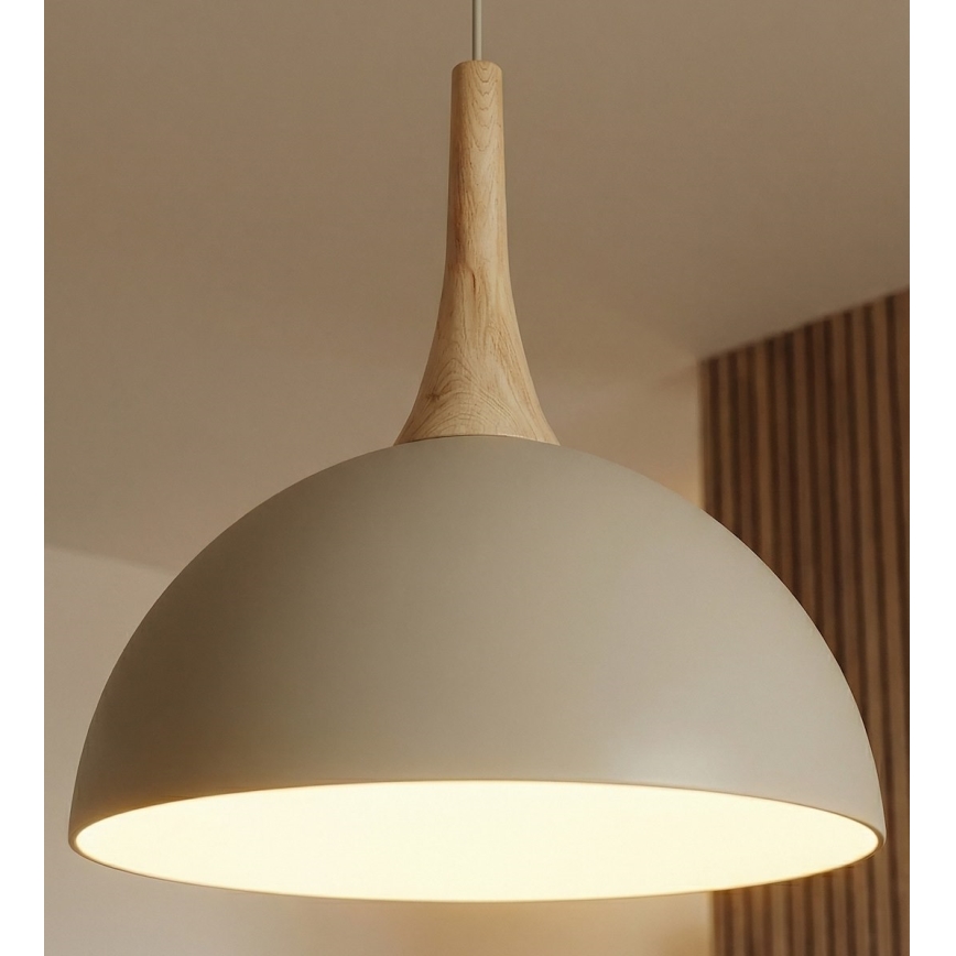 Pendelleuchte NAUTICA mit Kabelaufhängung 1xGX53/12W/230V beige