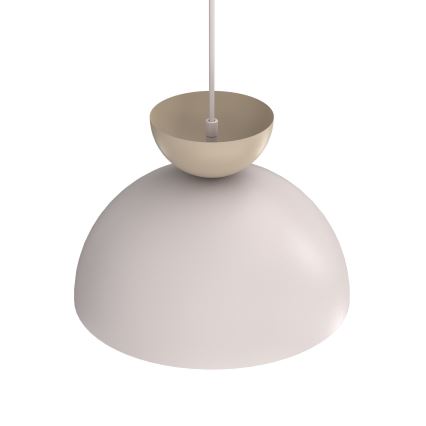 Pendelleuchte NEVIS 1xE27/15W/230V Ø 29 cm cremefarben