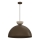 Pendelleuchte NEVIS mit Kabel 1xE27/15W/230V, Ø 50 cm, braun