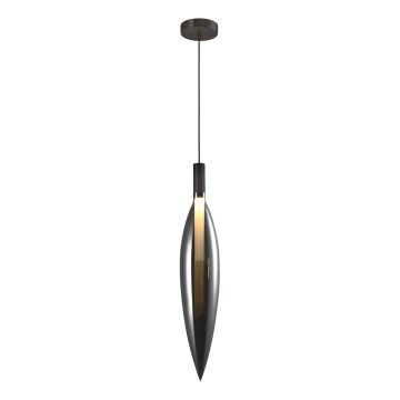 Pendelleuchte NORDIC 1x G9/5W/230V schwarz/chrom