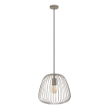 Pendelleuchte OVELLA 1xE27/15W/230V Ø 36 cm beige