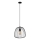 Pendelleuchte OVELLA mit Kabelaufhängung 1xE27/15W/230V Durchmesser 36 cm schwarz