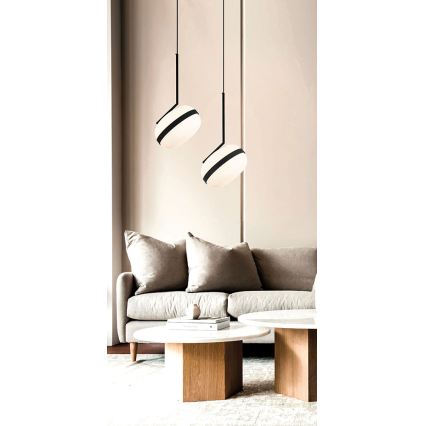 Pendelleuchte PALMA mit Kabel 1xE27/40W/230V schwarz