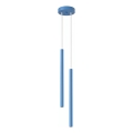 Pendelleuchte PASTELO mit Kabel, 2x G9/8W/230V, blau