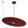 Pendelleuchte PIATTO 1xGX53/15W/230V Ø 55 cm, weinrot