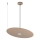 Pendelleuchte PIATTO mit Kabel 1xGX53/15W/230V, Durchmesser 45 cm, beige