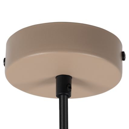 Pendelleuchte PIATTO mit Kabel 1xGX53/15W/230V, Durchmesser 45 cm, beige