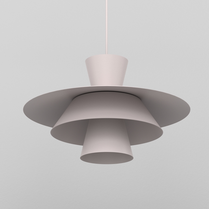 Pendelleuchte PLATO 1x E27/15W/230V cremefarben
