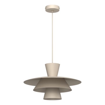 Pendelleuchte PLATO an Kabel 1xE27/15W/230V beige