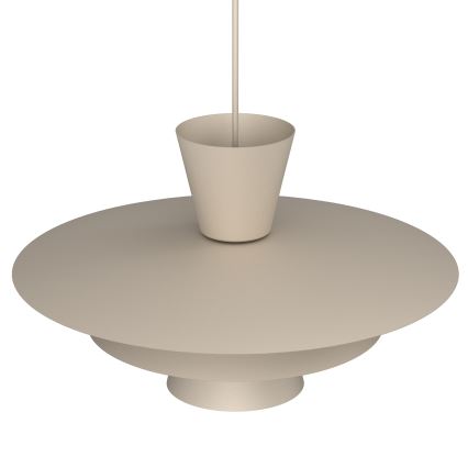 Pendelleuchte PLATO an Kabel 1xE27/15W/230V beige