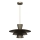 Pendelleuchte PLATO mit Kabel 1xE27/15W/230V bronzefarben
