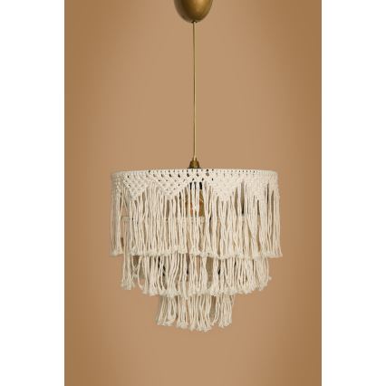 Pendelleuchte RIMINI 1xE27/40W/230V creme