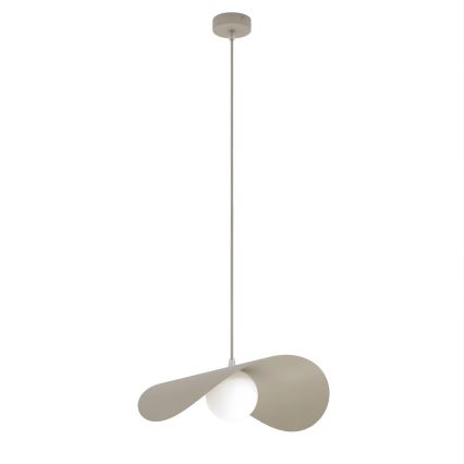 Pendelleuchte RITUAL mit Kabel, 1xG9/8W/230V, beige