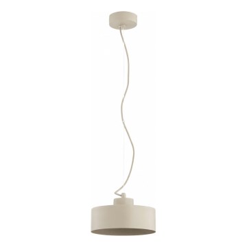Pendelleuchte SELIA an Kabel 1xE27/15W/230V beige
